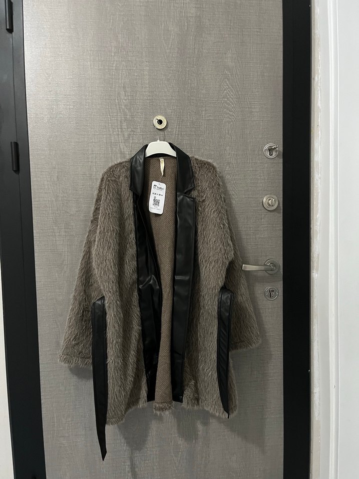 Suni Kürk Detaylı Ceket - Görsel 5