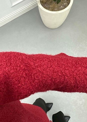 Atkılı Peluş Hırka - Görsel 4