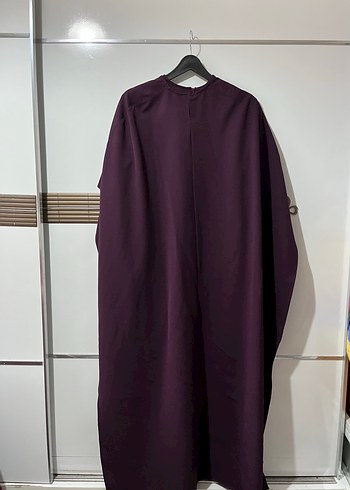 Pelerinli Tesettür Elbise - Görsel 6