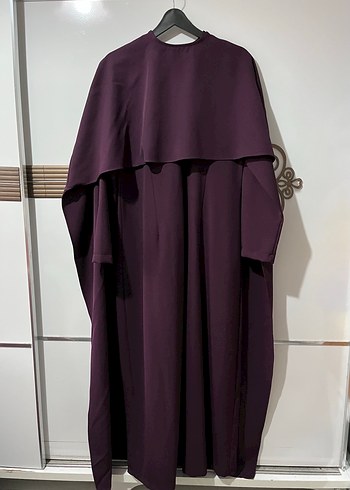 Pelerinli Tesettür Elbise - Görsel 4