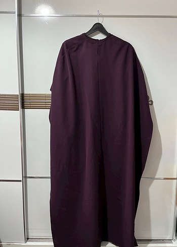 Pelerinli Tesettür Elbise - Görsel 5