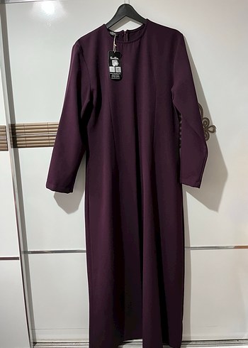 Pelerinli Tesettür Elbise - Görsel 9