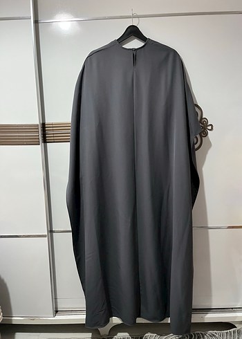 Pelerinli Tesettür Elbise - Görsel 9