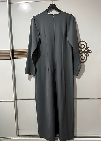 Pelerinli Tesettür Elbise - Görsel 6