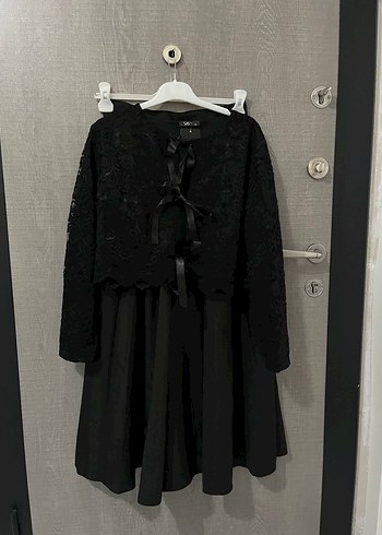 Dantelli Tesettür Abiye Elbise - Görsel 8