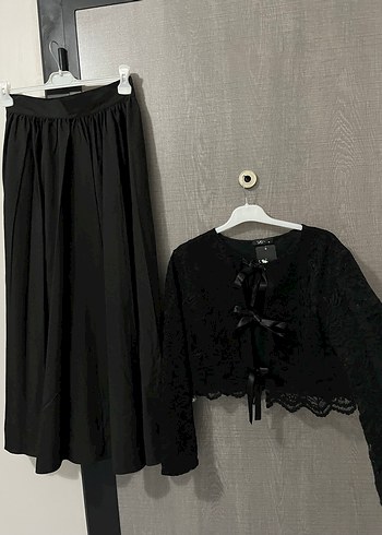 Dantelli Tesettür Abiye Elbise - Görsel 7