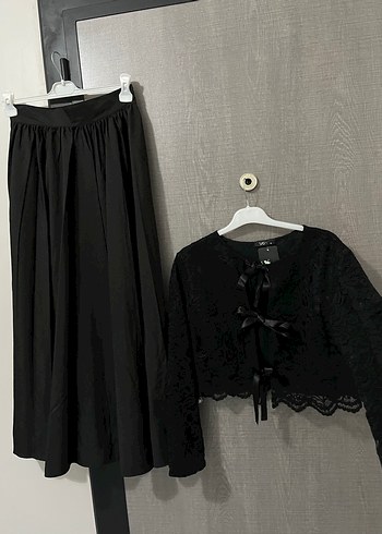 Dantelli Tesettür Abiye Elbise - Görsel 15