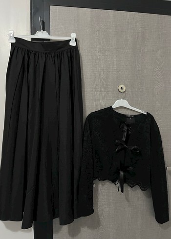 Dantelli Tesettür Abiye Elbise - Görsel 14