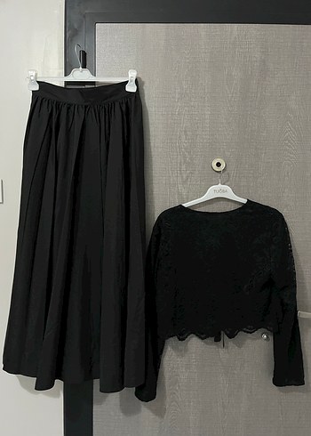 Dantelli Tesettür Abiye Elbise - Görsel 6