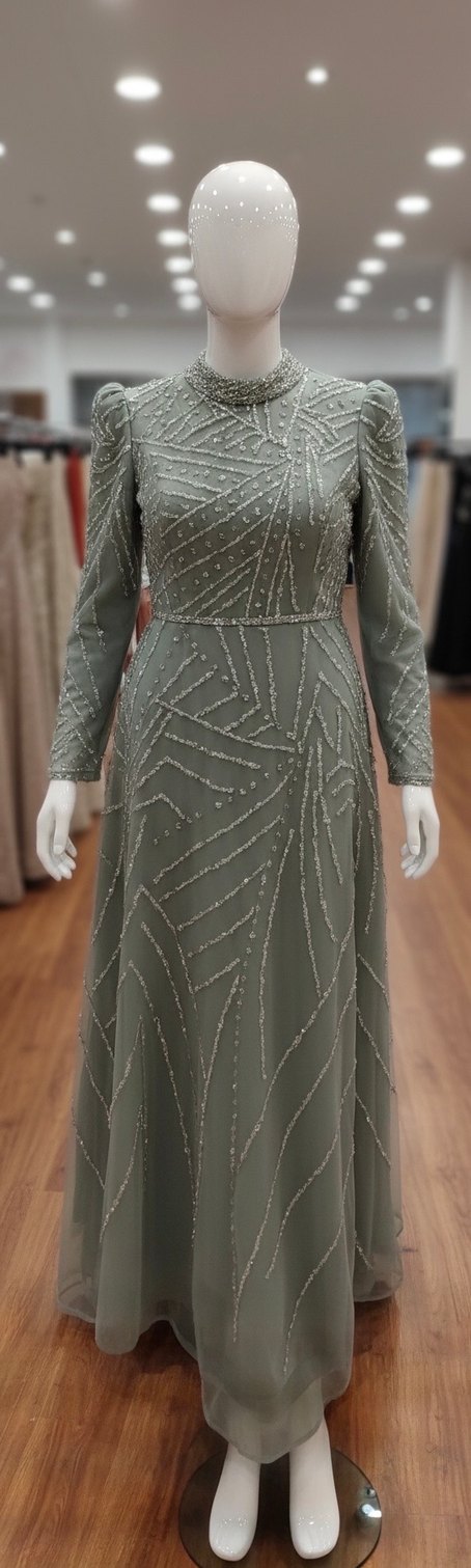 Tesettür Abiye - Görsel 5