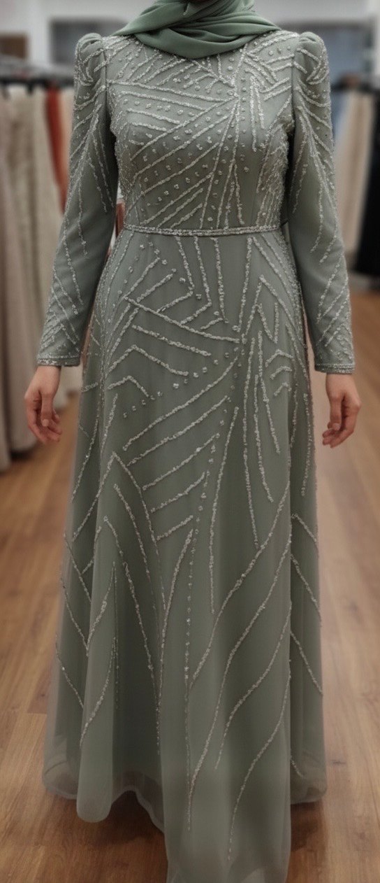 Tesettür Abiye - Görsel 2