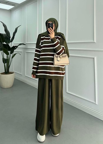 Tesettür Triko Takım - Görsel 3