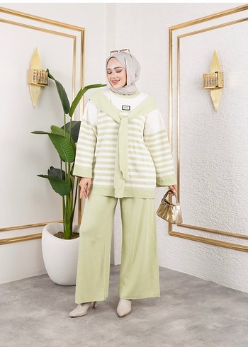 Triko Tesettür Takım - Görsel 3
