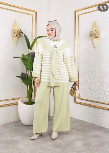 Triko Tesettür Takım - Görsel 5