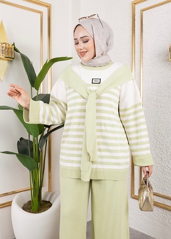 Triko Tesettür Takım - Görsel 4