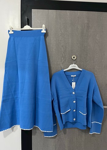 Mavi Triko Etek Takım - Görsel 6