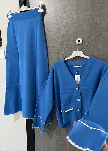 Mavi Triko Etek Takım - Görsel 8