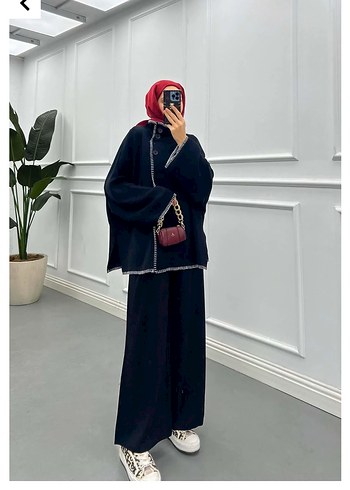 Tesettür Triko Takım - Görsel 2