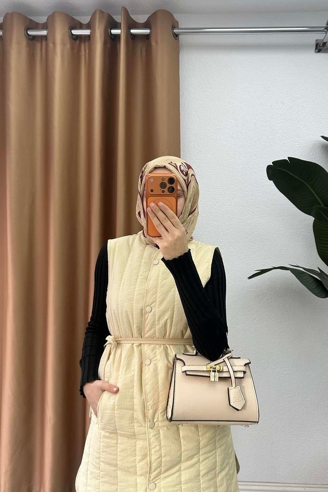 Kapitone Yelek - Görsel 4