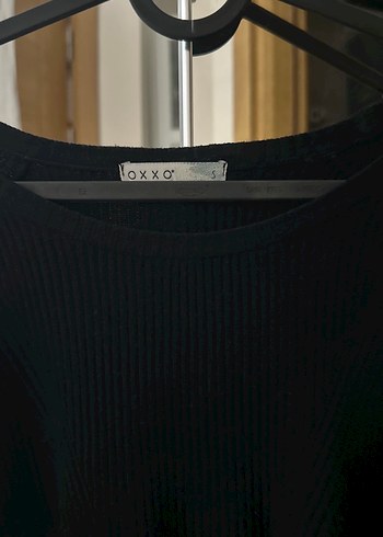 Siyah Uzun Kollu Salaş Kadın Bluz - Görsel 2