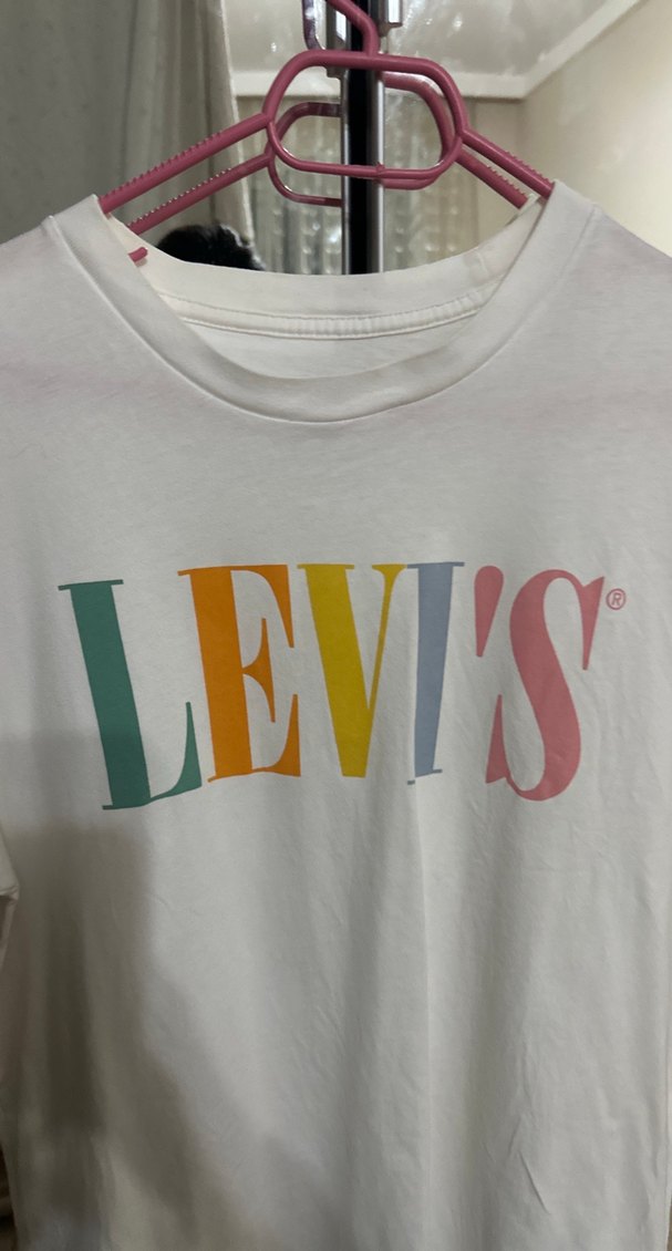 Levi's Beyaz Baskılı Kadın Tişört - Görsel 3