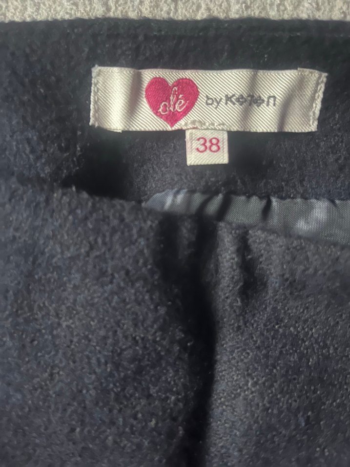 Siyah Süet Mini Etek - Görsel 3