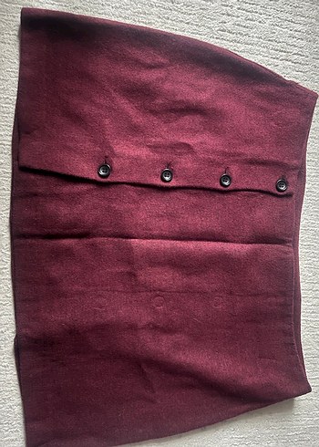 Bordo Süet Kadın Atkı - Görsel 4