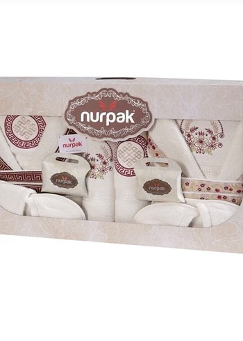 ÇİFT BORNOZ TAKIMI - Görsel 4