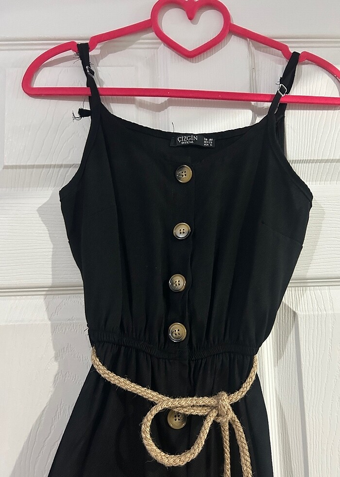 Düğmeli Yazlık Elbise - Görsel 2