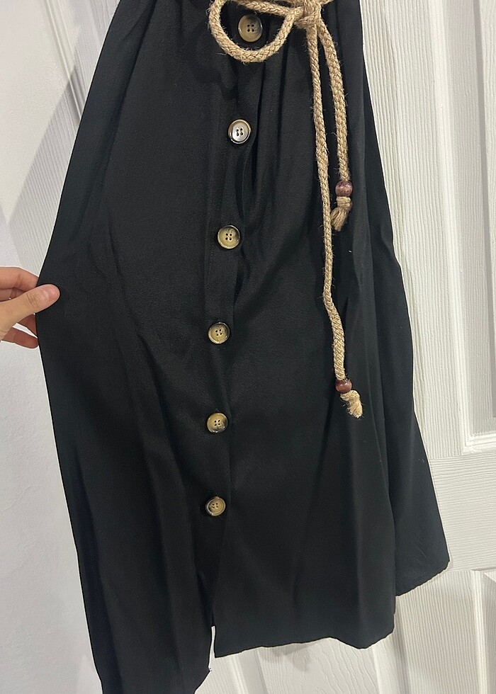 Düğmeli Yazlık Elbise - Görsel 3