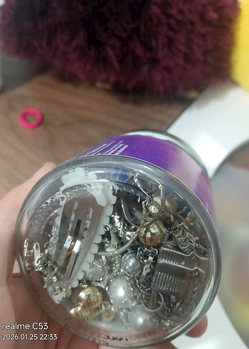 Renkli Boncuklu Bohem Kadın Takı kavanozu - Görsel 7