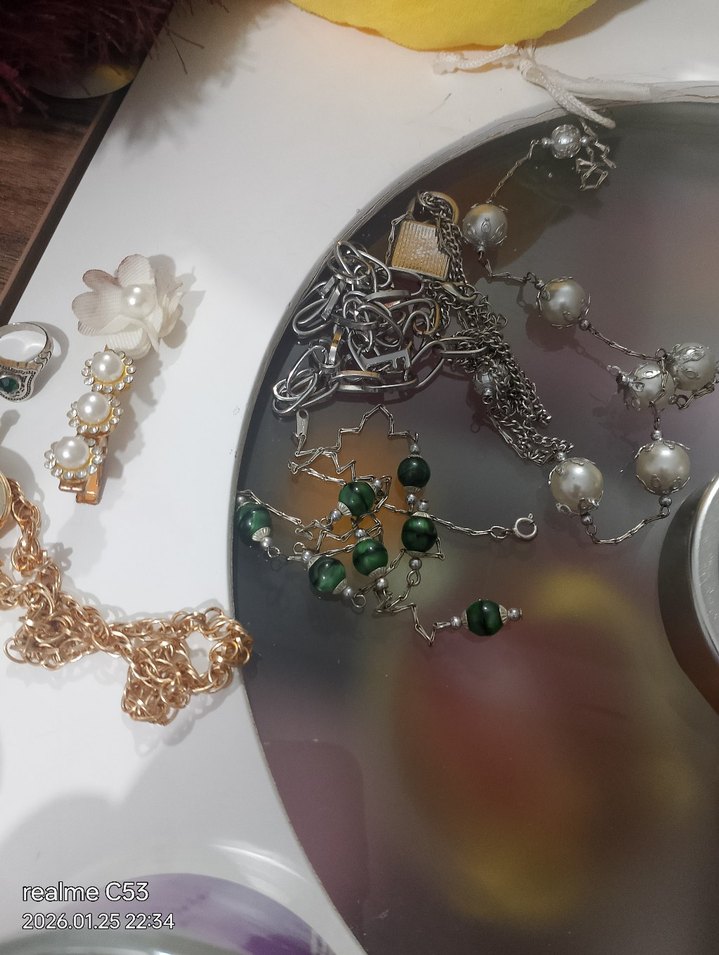 Renkli Boncuklu Bohem Kadın Takı kavanozu - Görsel 5