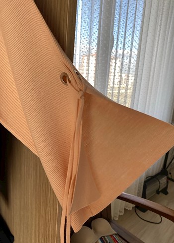 Bej Uzun Kollu Salaş Triko Kazak - Görsel 3