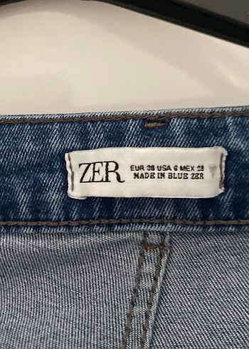 m Beden mavi Renk Kadın Mavi Salaş Midi Denim Pantolon