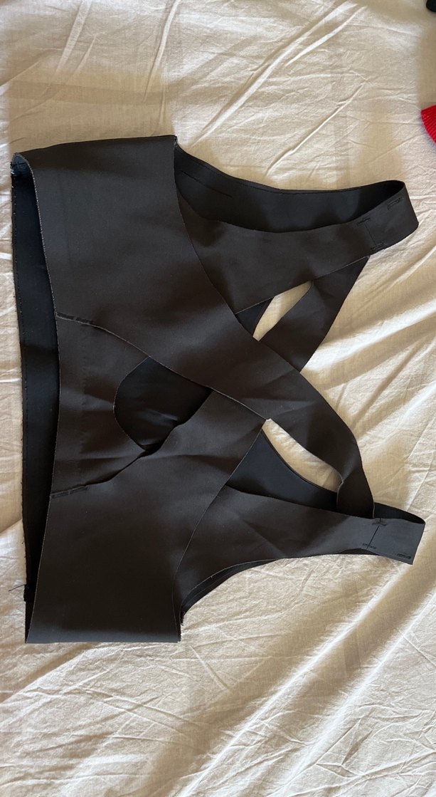 Siyah Sporcu Sütyeni - Görsel 2