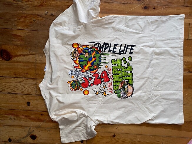 Oversize erkek vintage tshirt