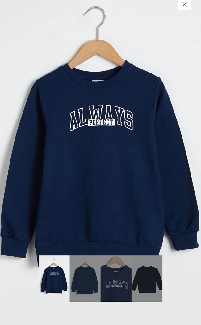 İkili erkek çocuk sweatshirt - Görsel 2