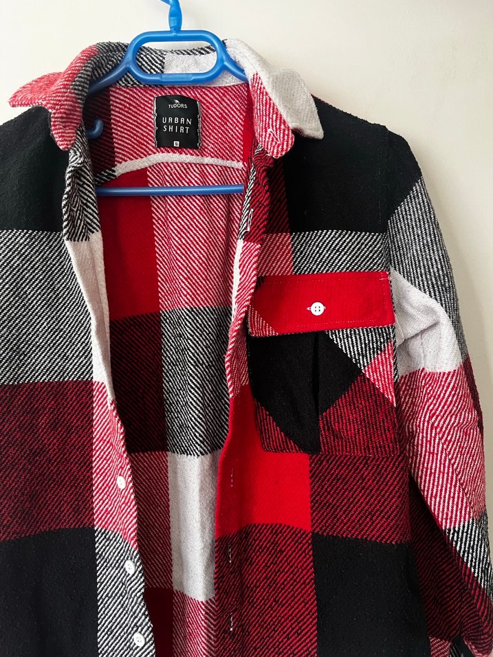 Kırmızı Kareli Gömlek - Görsel 3