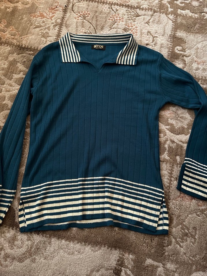 Mavi Triko Kadın kazak - Görsel 2