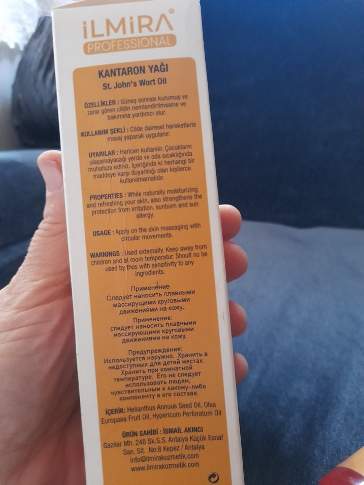 İLMİRA St. John's Kantaron Yağı 125 ML - Görsel 4