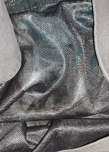 36 Beden mavi Renk Kadın Mavi Batik Desenli mini Elbise
