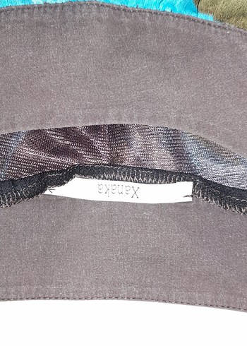 36 Beden Kadın Mavi Batik Desenli mini Elbise