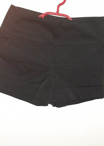 Siyah Mini Şoru, Pilili, Dar Kesim - Görsel 3