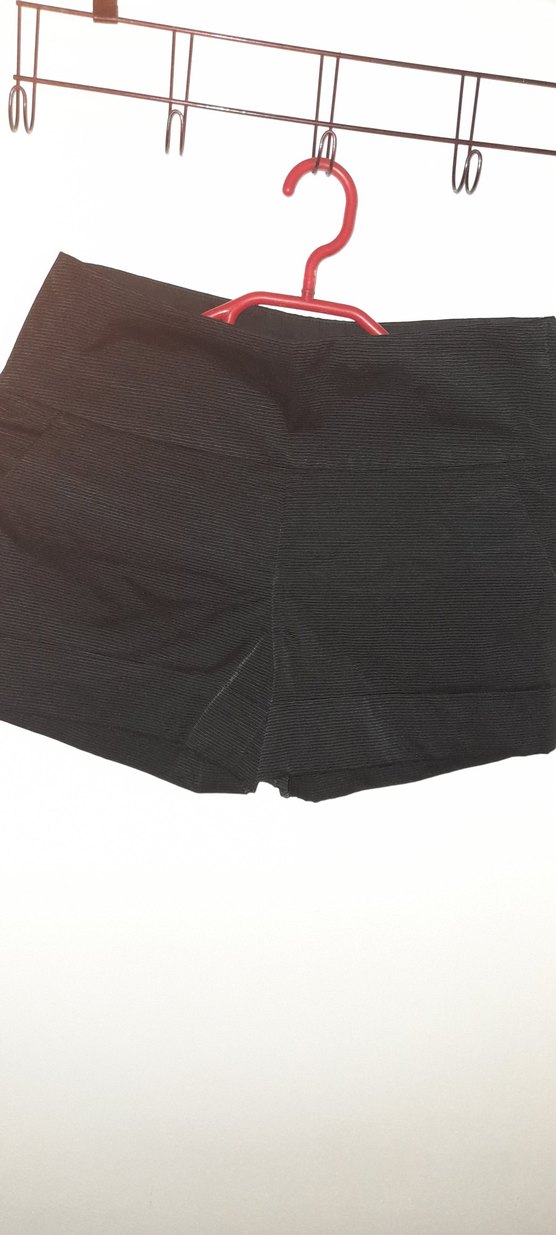 Siyah Mini Şoru, Pilili, Dar Kesim - Görsel 3