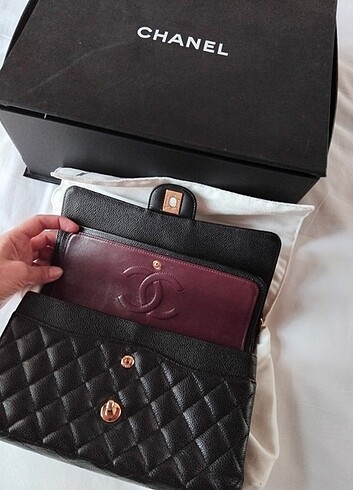 Beden Chanel orjinal 11.12 kuzu derisi