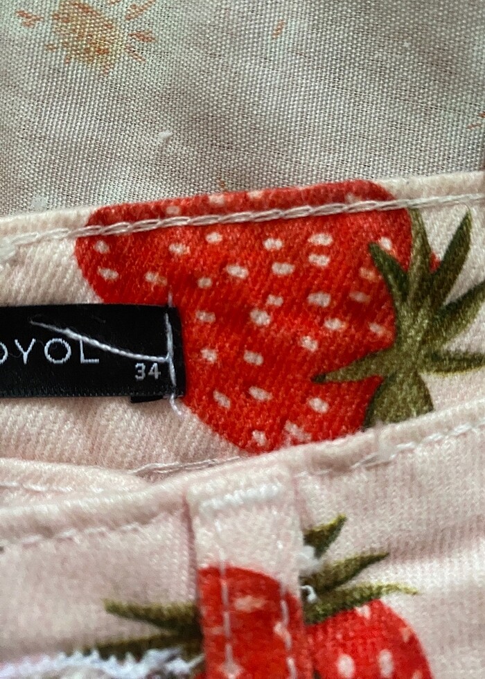 denim şort - Görsel 2