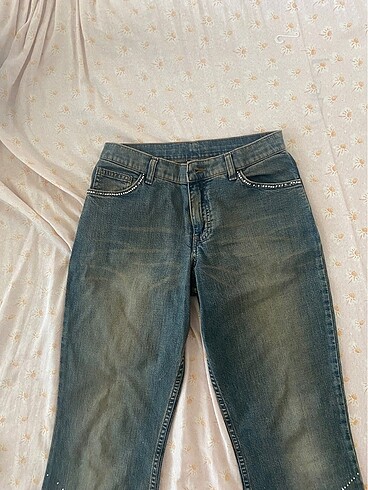 36 Beden vintage düşük bel jean y2k