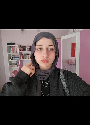  E.L.F gri penye şal 