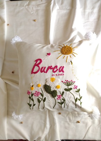 nakışlı bebek için takı yastığı - Görsel 3