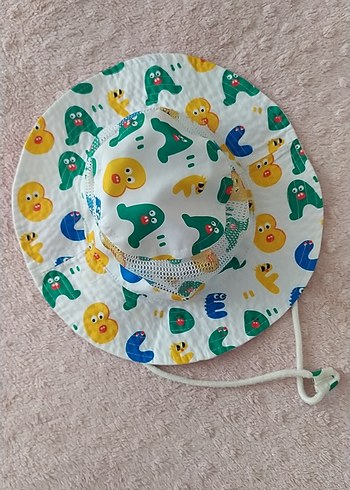 Çocuklar için Renkli Desenli Kova Şapka - Görsel 2